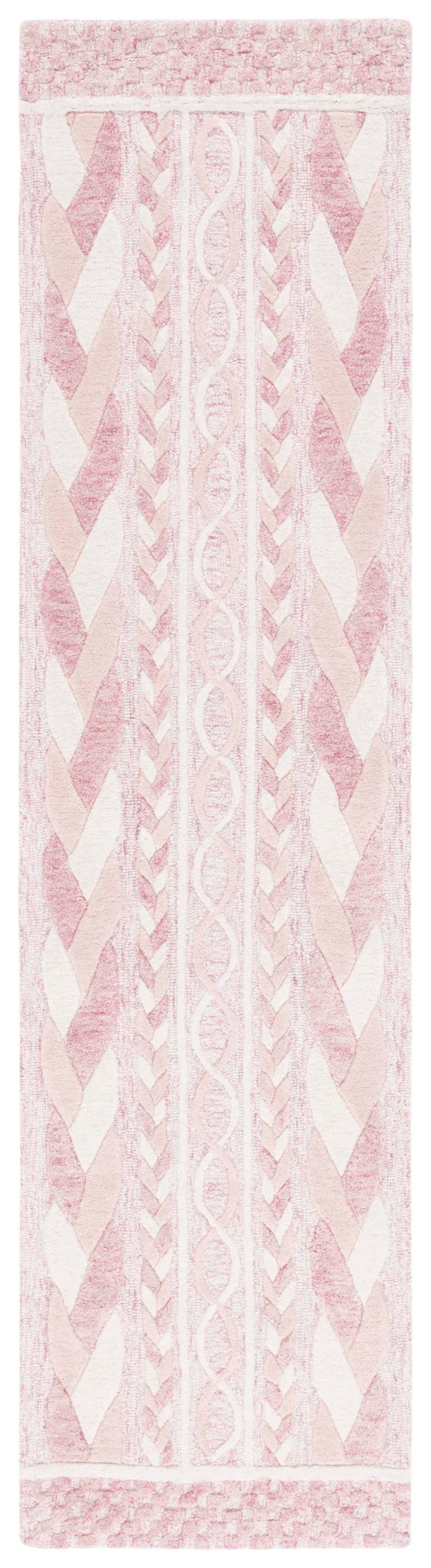 Safavieh Metro Met863U Pink/Ivory Rug.
