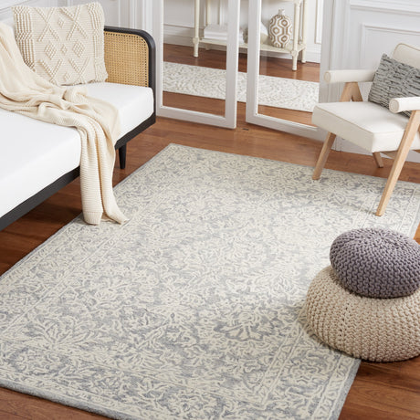 Safavieh Metro Met864H Dark Grey/Ivory Rug.