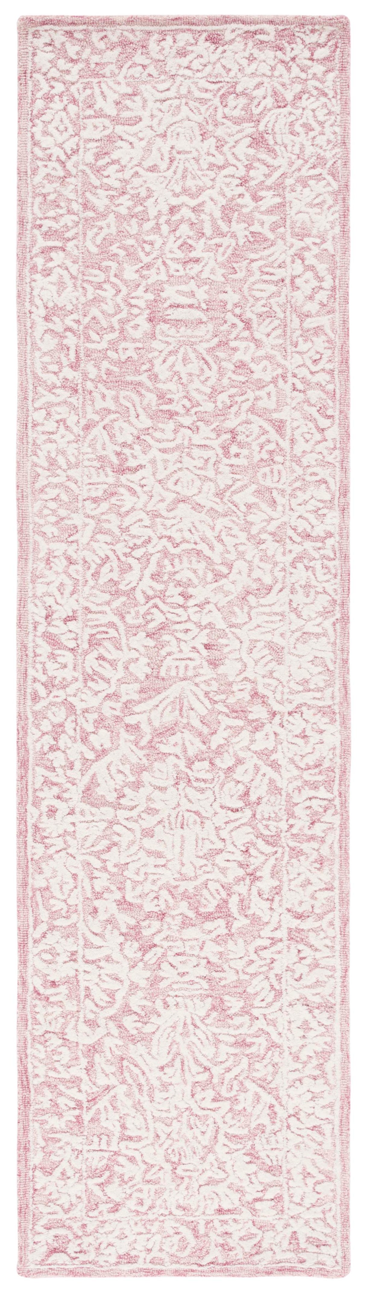 Safavieh Metro Met864U Pink/Ivory Rug.