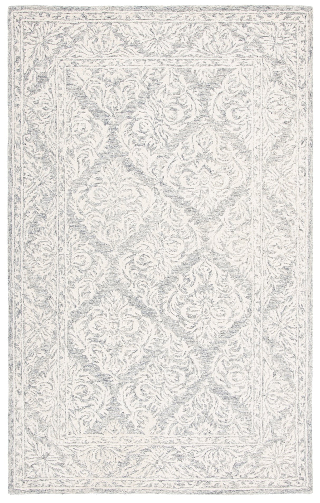Safavieh Metro Met865H Dark Grey/Ivory Rug.