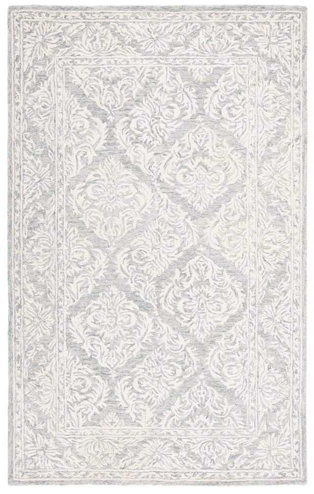 Safavieh Metro Met865H Dark Grey/Ivory Rug.