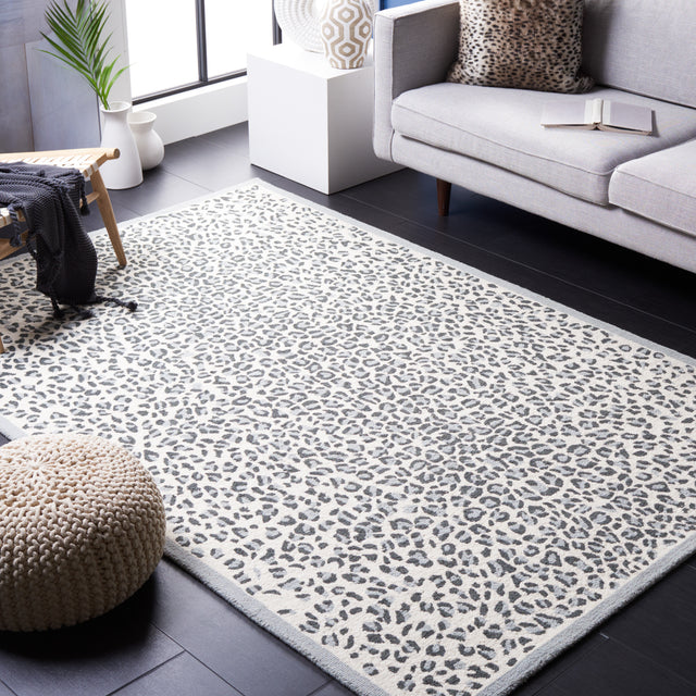 Safavieh Metro Met868F Grey/Ivory Rug.