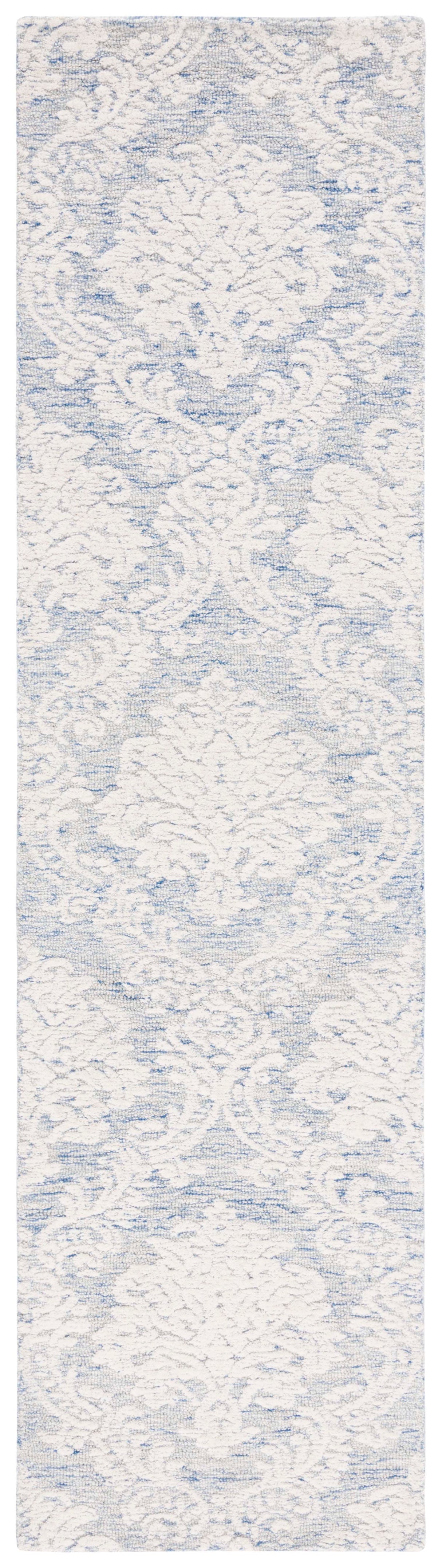 Safavieh Metro Met871M Blue/Ivory Rug.