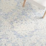Safavieh Metro Met871M Blue/Ivory Rug.