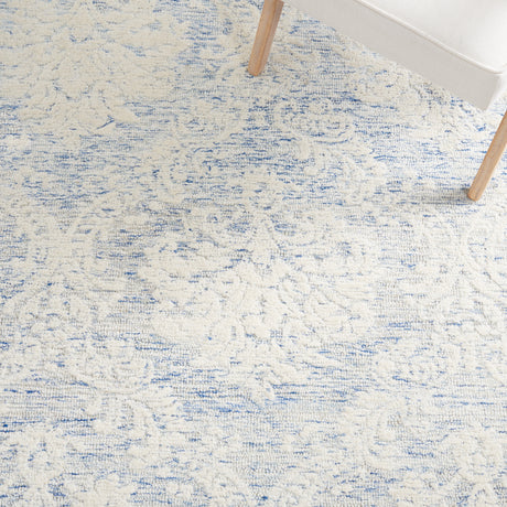 Safavieh Metro Met871M Blue/Ivory Rug.