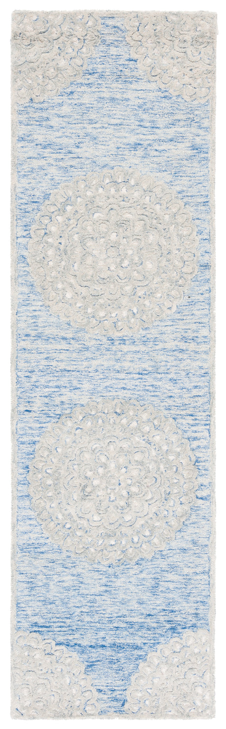 Safavieh Metro Met901M Blue/Ivory Rug.