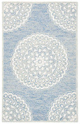Safavieh Metro Met901M Blue/Ivory Rug.