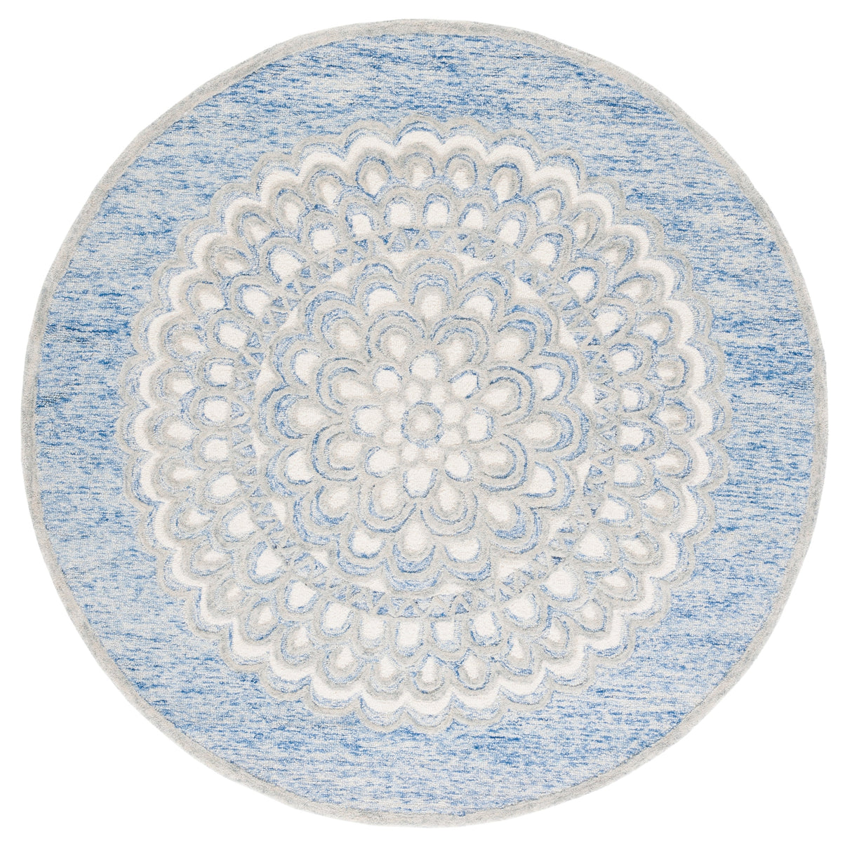 Safavieh Metro Met901M Blue/Ivory Rug.