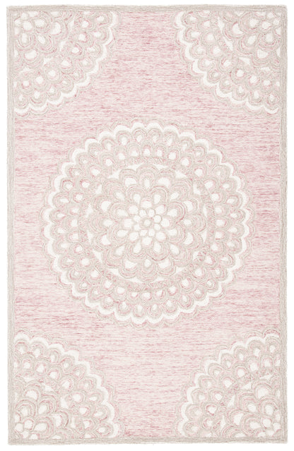 Safavieh Metro Met901U Dark Pink/Ivory Area Rug