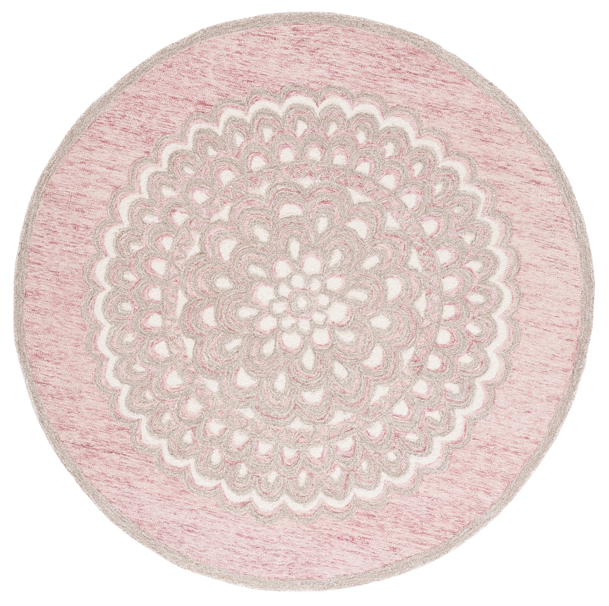 Safavieh Metro Met901U Dark Pink/Ivory Area Rug