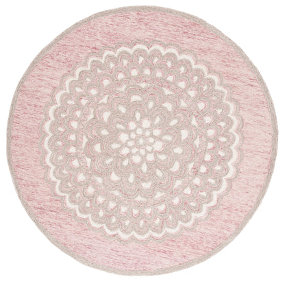 Safavieh Metro Met901U Dark Pink/Ivory Area Rug