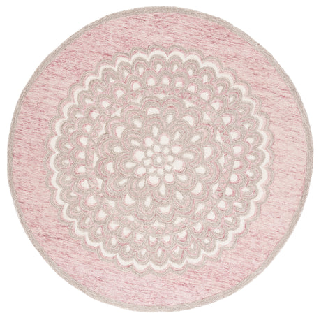 Safavieh Metro Met901U Dark Pink/Ivory Rug.