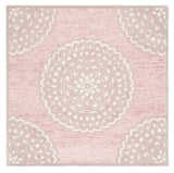 Safavieh Metro Met901U Dark Pink/Ivory Rug.
