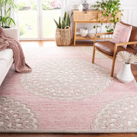 Safavieh Metro Met901U Dark Pink/Ivory Area Rug