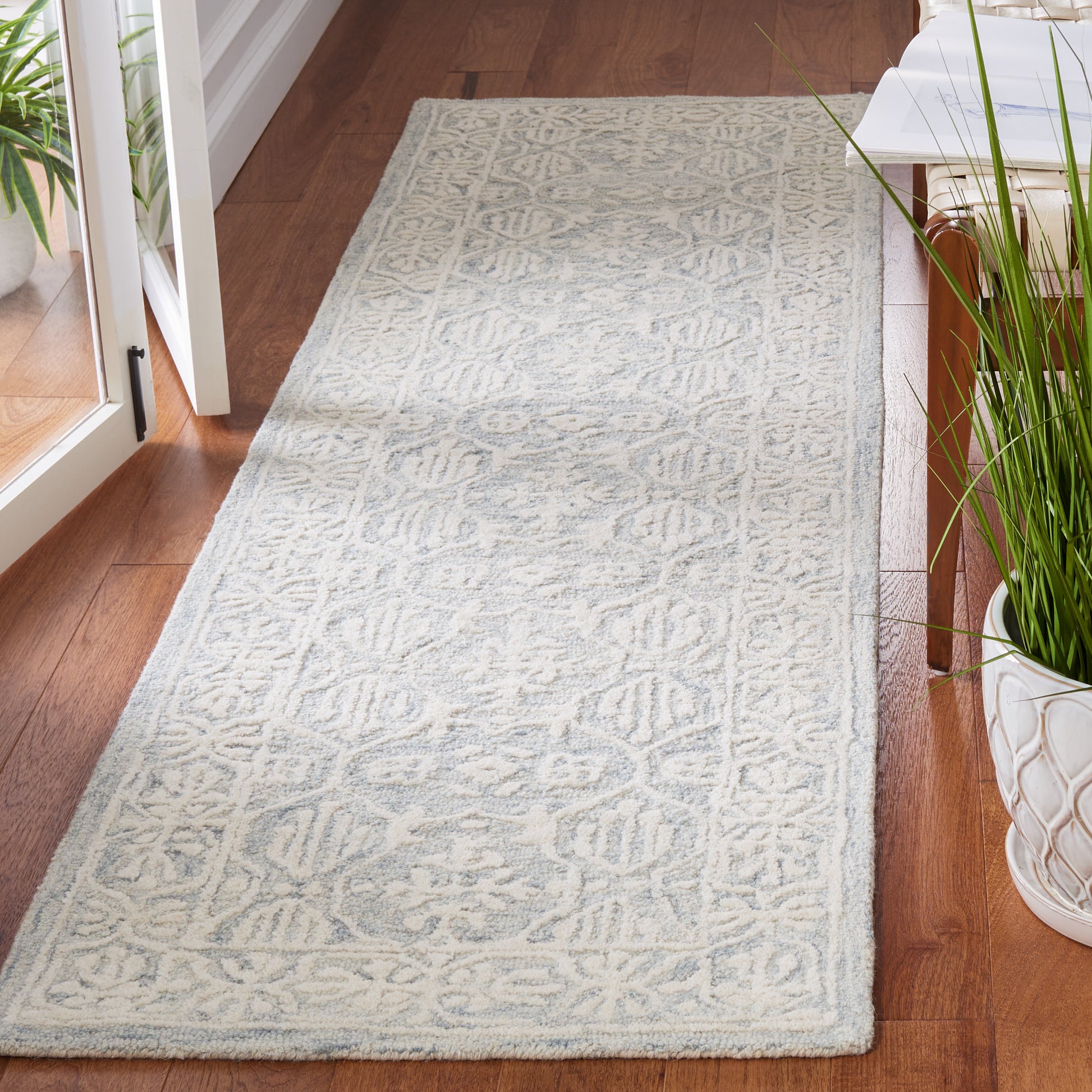 Safavieh Metro Met903G Light Grey/Ivory Area Rug