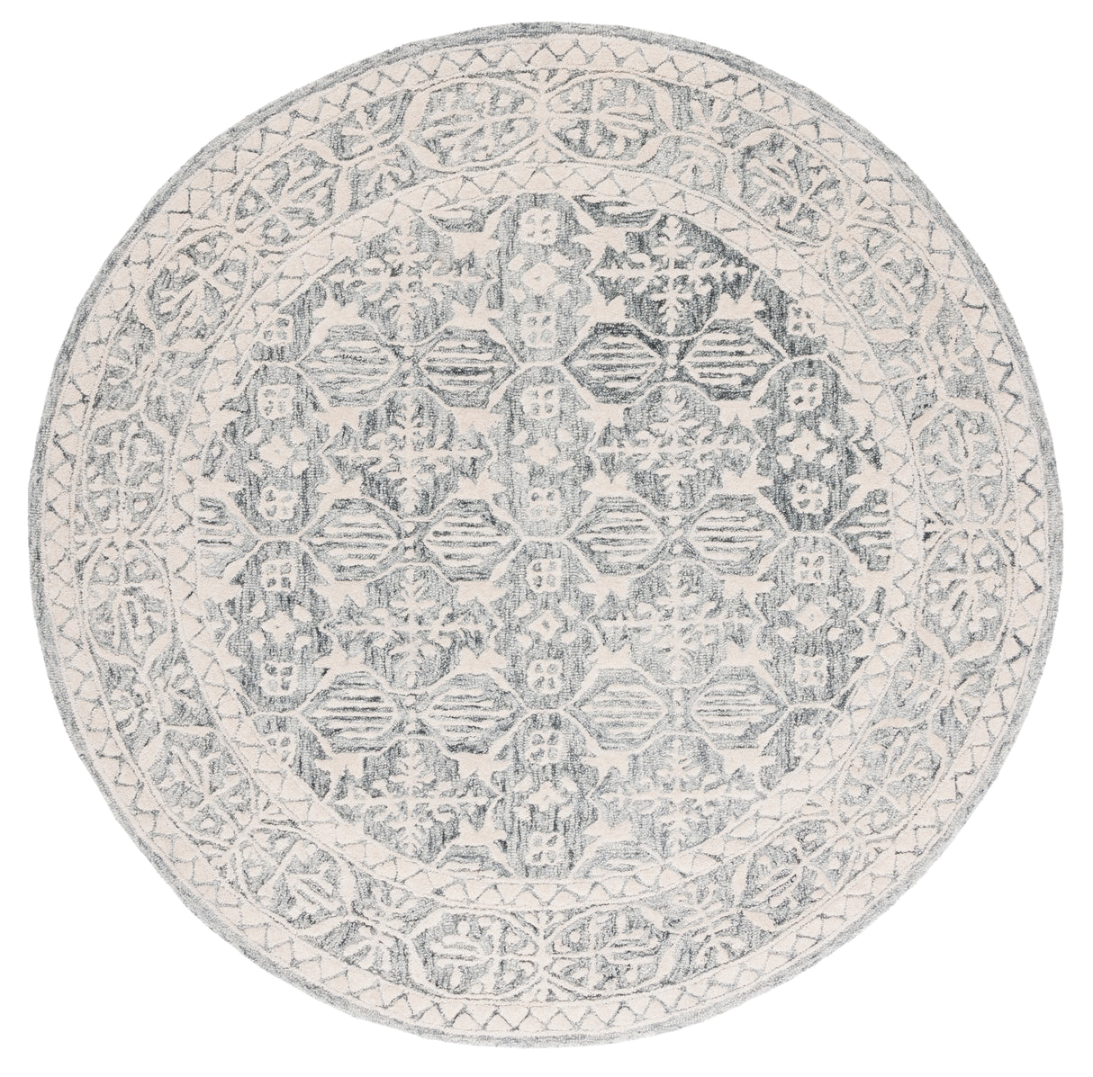 Safavieh Metro Met903H Dark Grey/Ivory Rug.