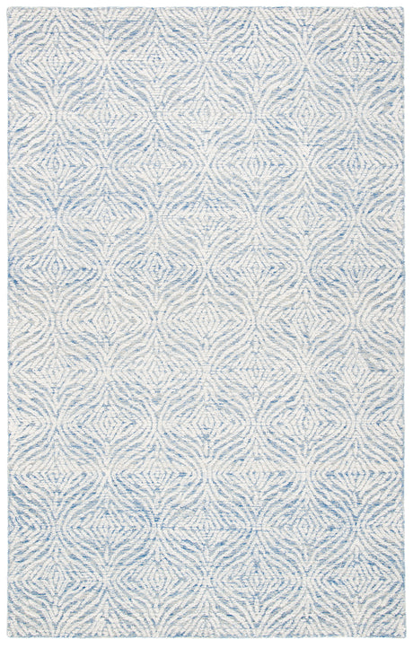 Safavieh Metro Met904M Blue/Ivory Rug.