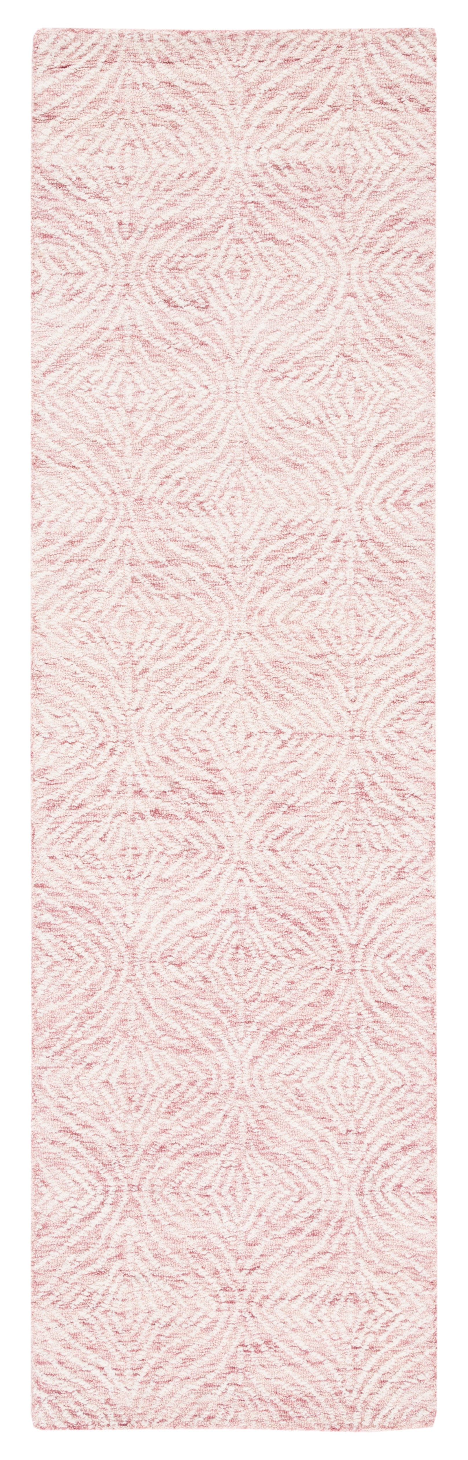 Safavieh Metro Met904U Dark Pink/Ivory Area Rug