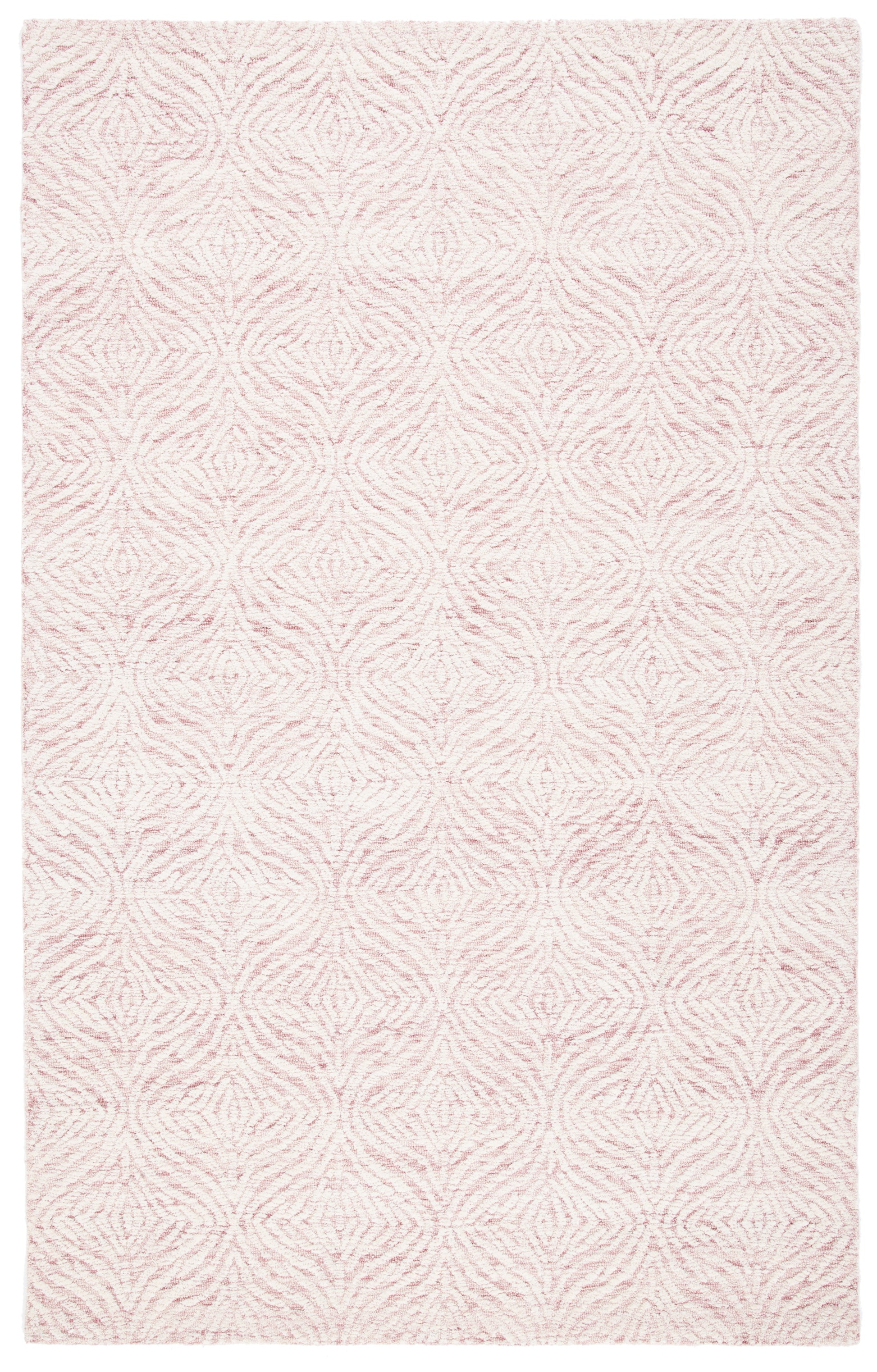 Safavieh Metro Met904U Dark Pink/Ivory Area Rug