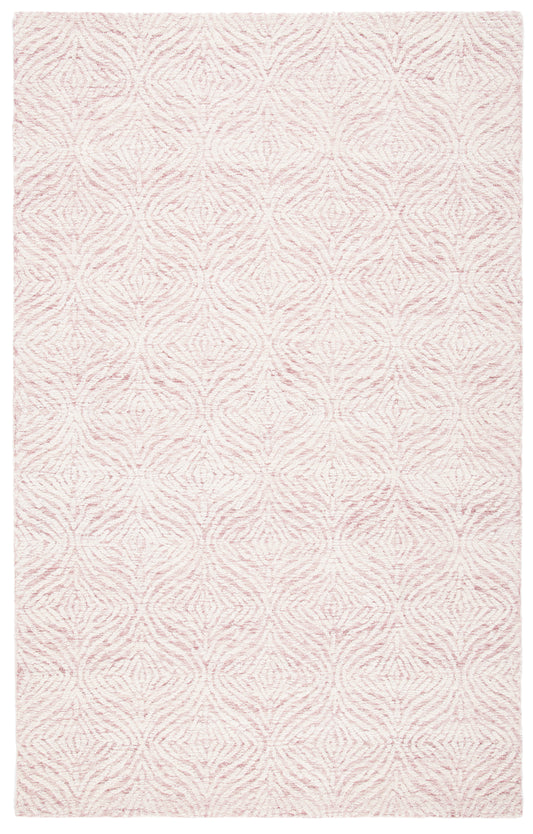 Safavieh Metro Met904U Dark Pink/Ivory Area Rug