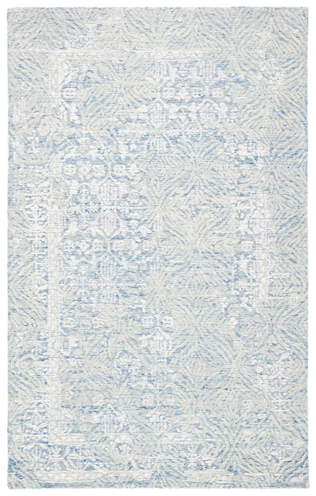 Safavieh Metro Met905M Blue/Ivory Rug.
