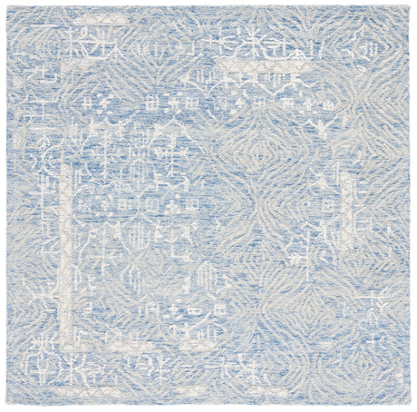 Safavieh Metro Met905M Blue/Ivory Rug.