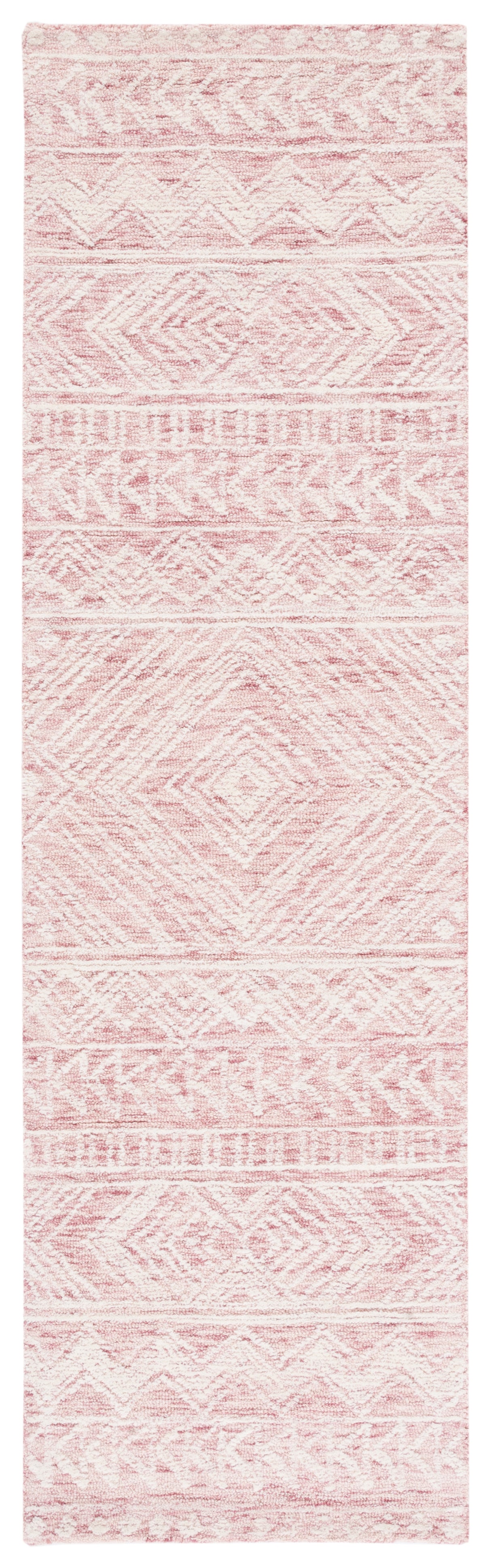 Safavieh Metro Met906U Dark Pink/Ivory Rug.