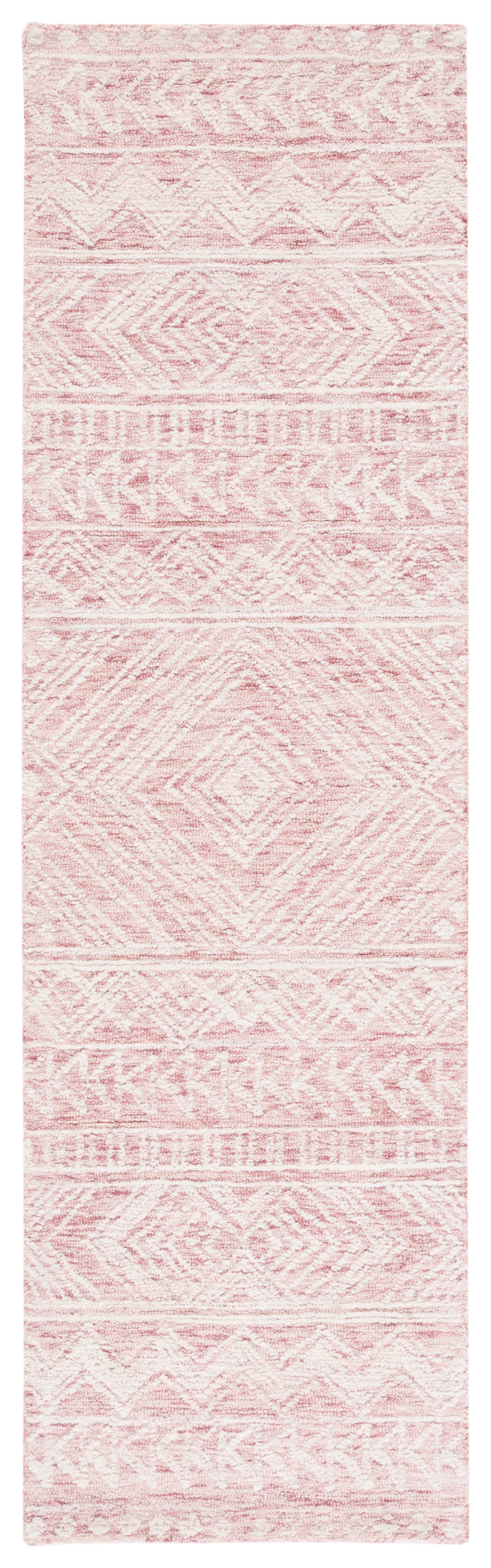 Safavieh Metro Met906U Dark Pink/Ivory Area Rug