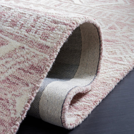 Safavieh Metro Met906U Dark Pink/Ivory Rug.