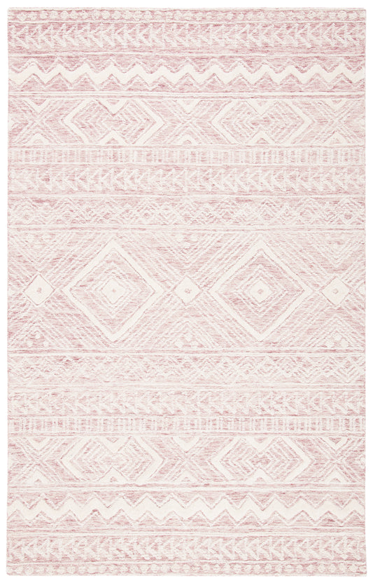 Safavieh Metro Met906U Dark Pink/Ivory Area Rug