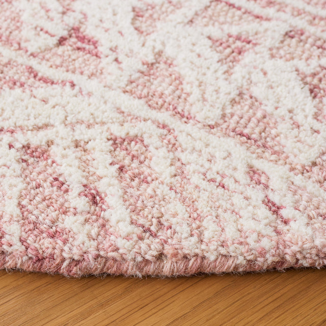 Safavieh Metro Met906U Dark Pink/Ivory Rug.