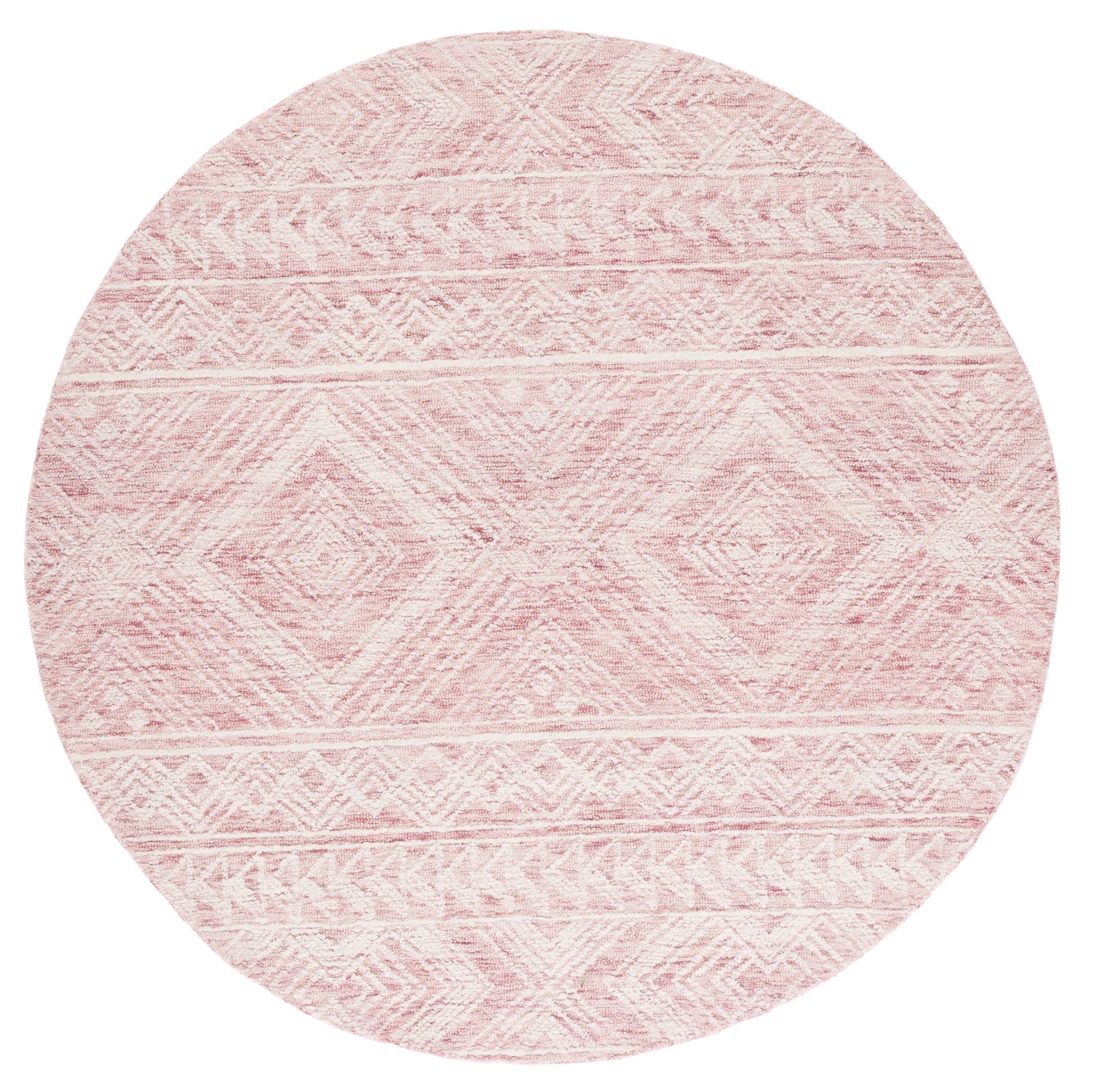 Safavieh Metro Met906U Dark Pink/Ivory Area Rug