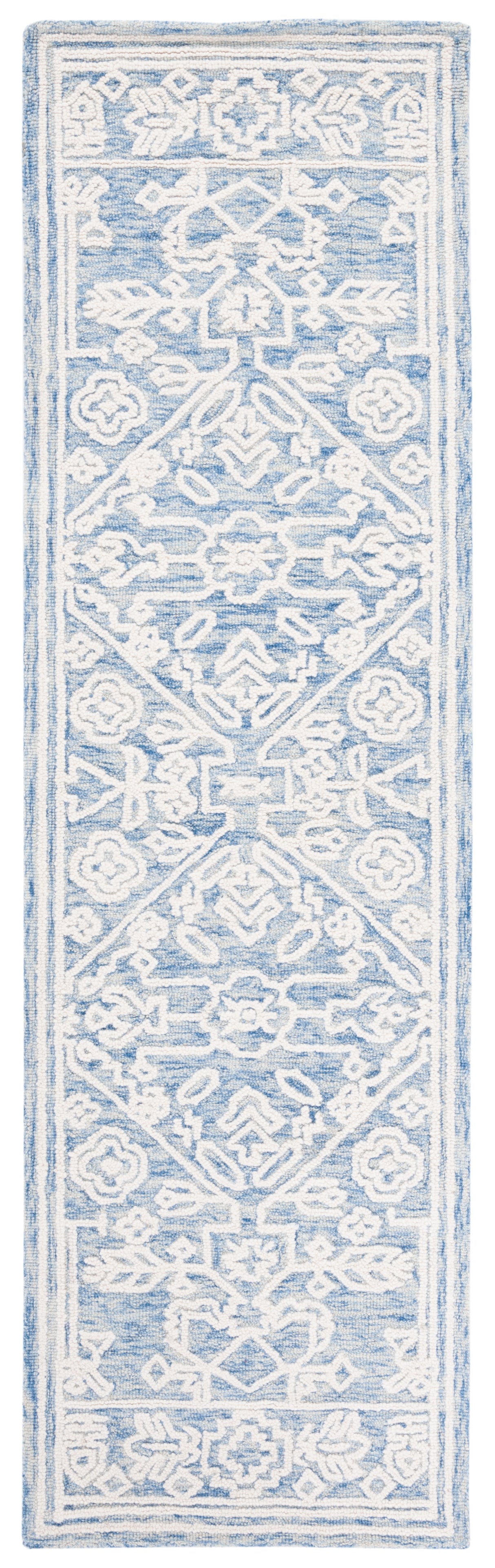 Safavieh Metro Met907M Blue/Ivory Rug.