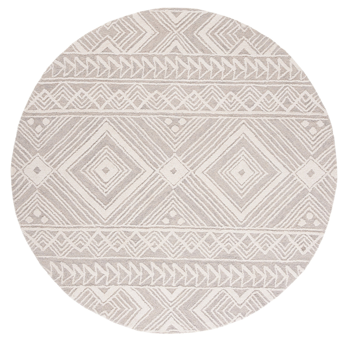 Safavieh Metro Met908G Grey/Ivory Rug.