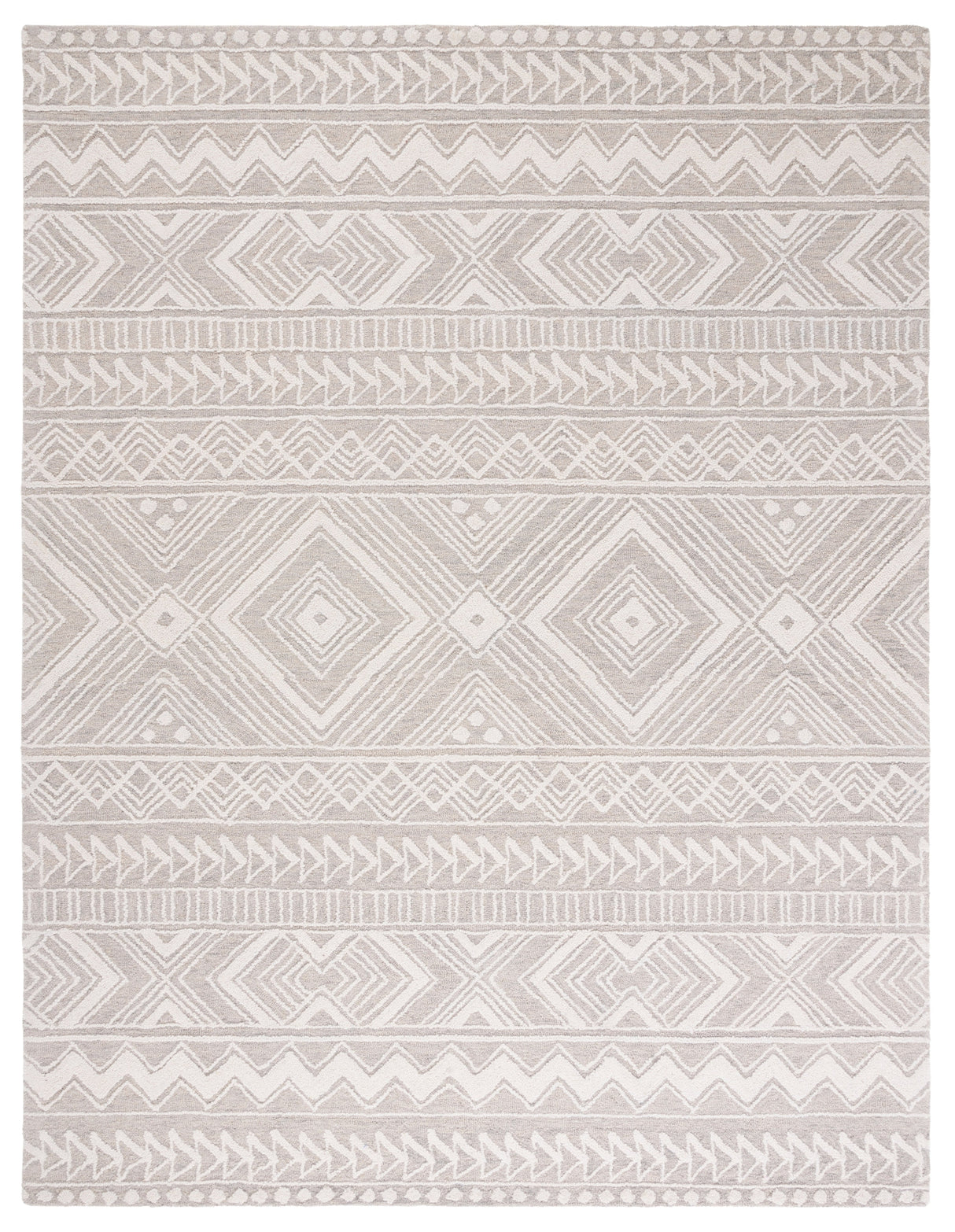 Safavieh Metro Met908G Grey/Ivory Rug.