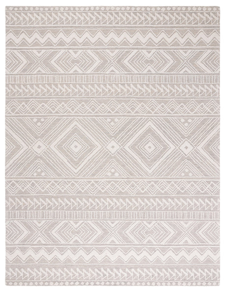 Safavieh Metro Met908G Grey/Ivory Rug.