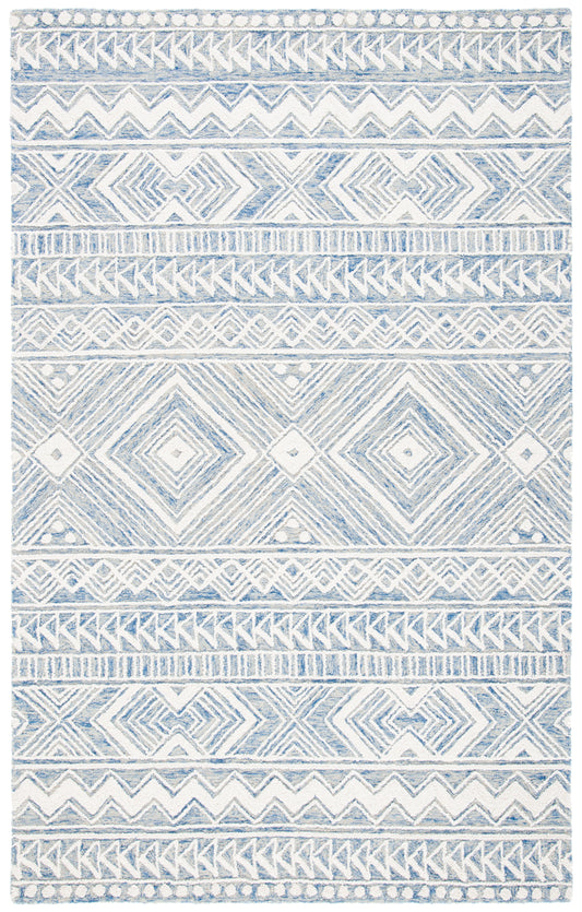 Safavieh Metro Met908M Blue/Ivory Area Rug