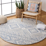 Safavieh Metro Met908M Blue/Ivory Rug.