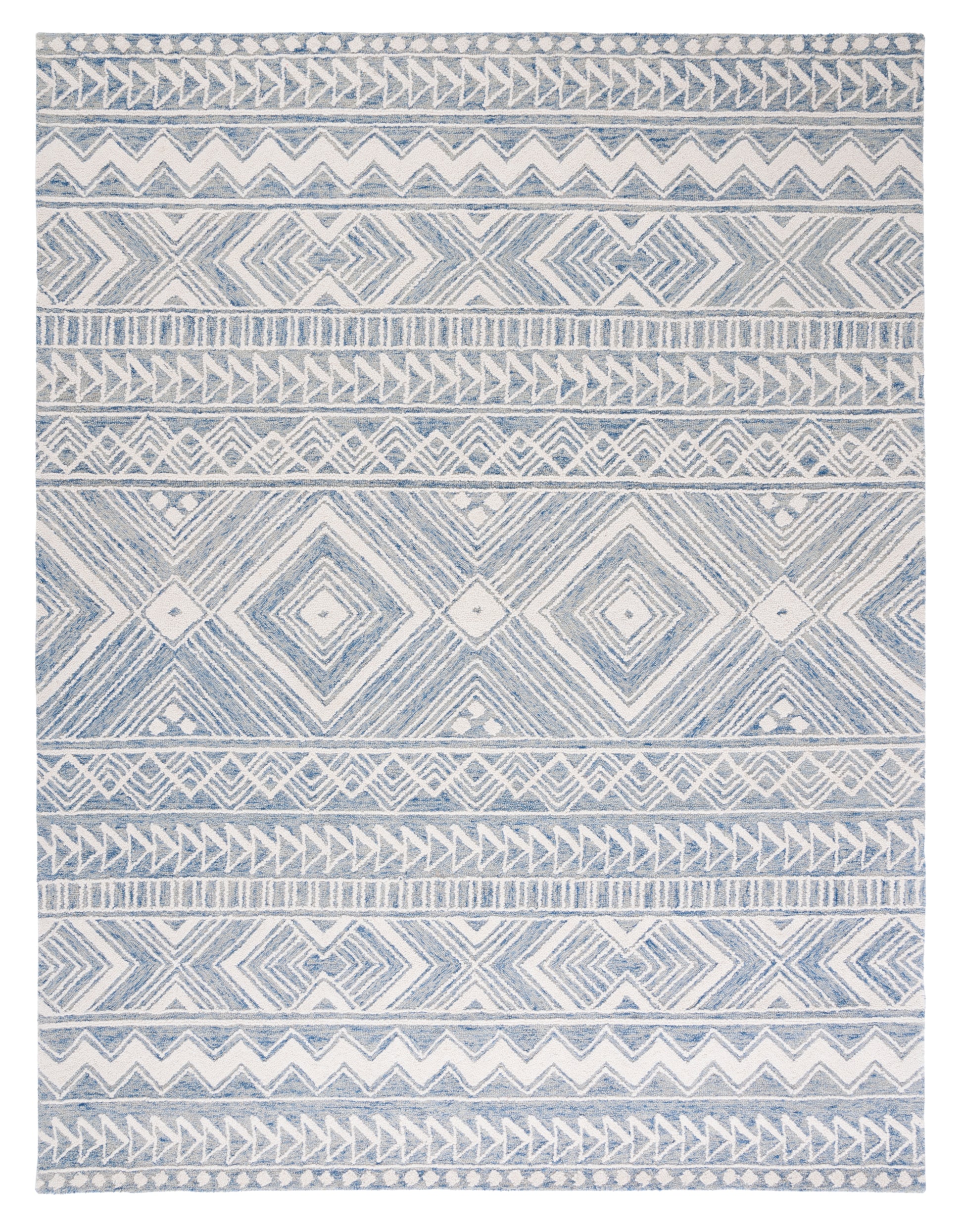 Safavieh Metro Met908M Blue/Ivory Area Rug