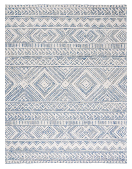 Safavieh Metro Met908M Blue/Ivory Rug.