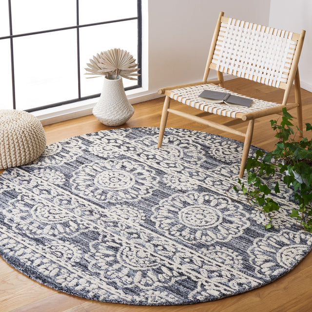 Safavieh Metro Met910F Grey/Ivory Rug.