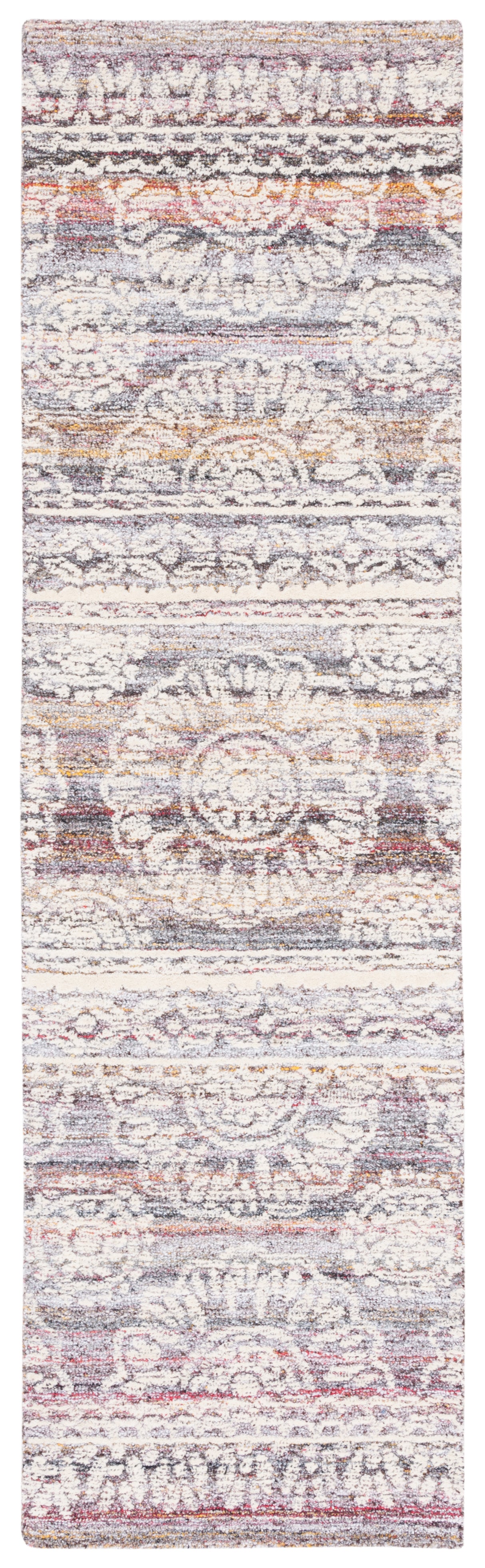Safavieh Metro Met910Q Red/Ivory Rug.