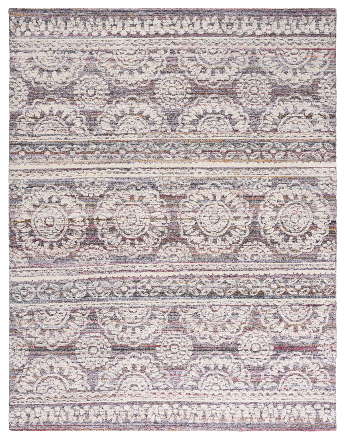 Safavieh Metro Met910Q Red/Ivory Rug.