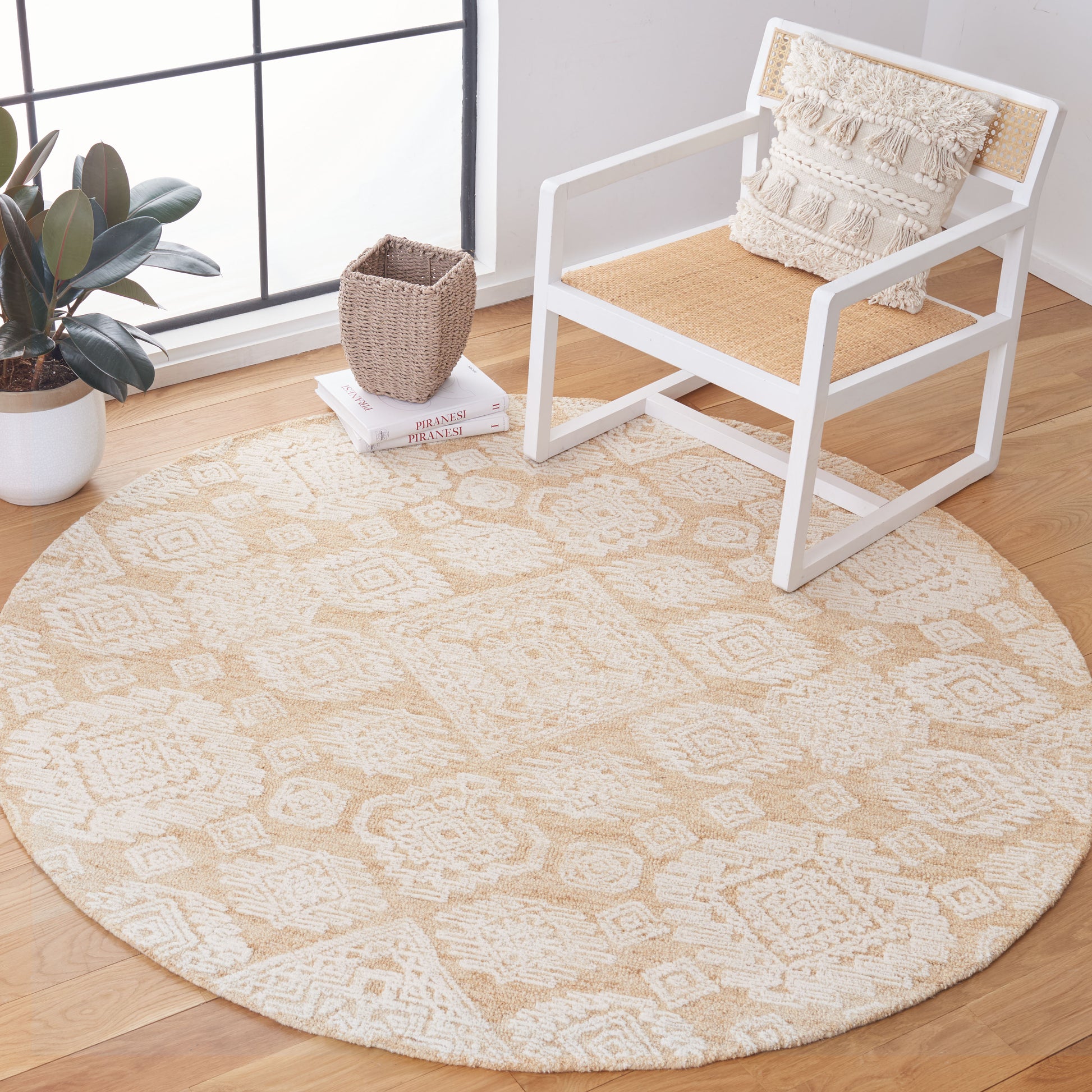 Safavieh Metro Met987D Gold/Ivory Area Rug