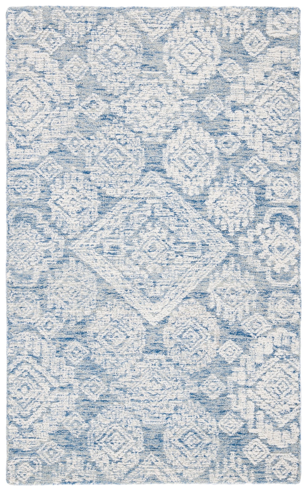 Safavieh Metro Met987M Blue/Ivory Rugs.