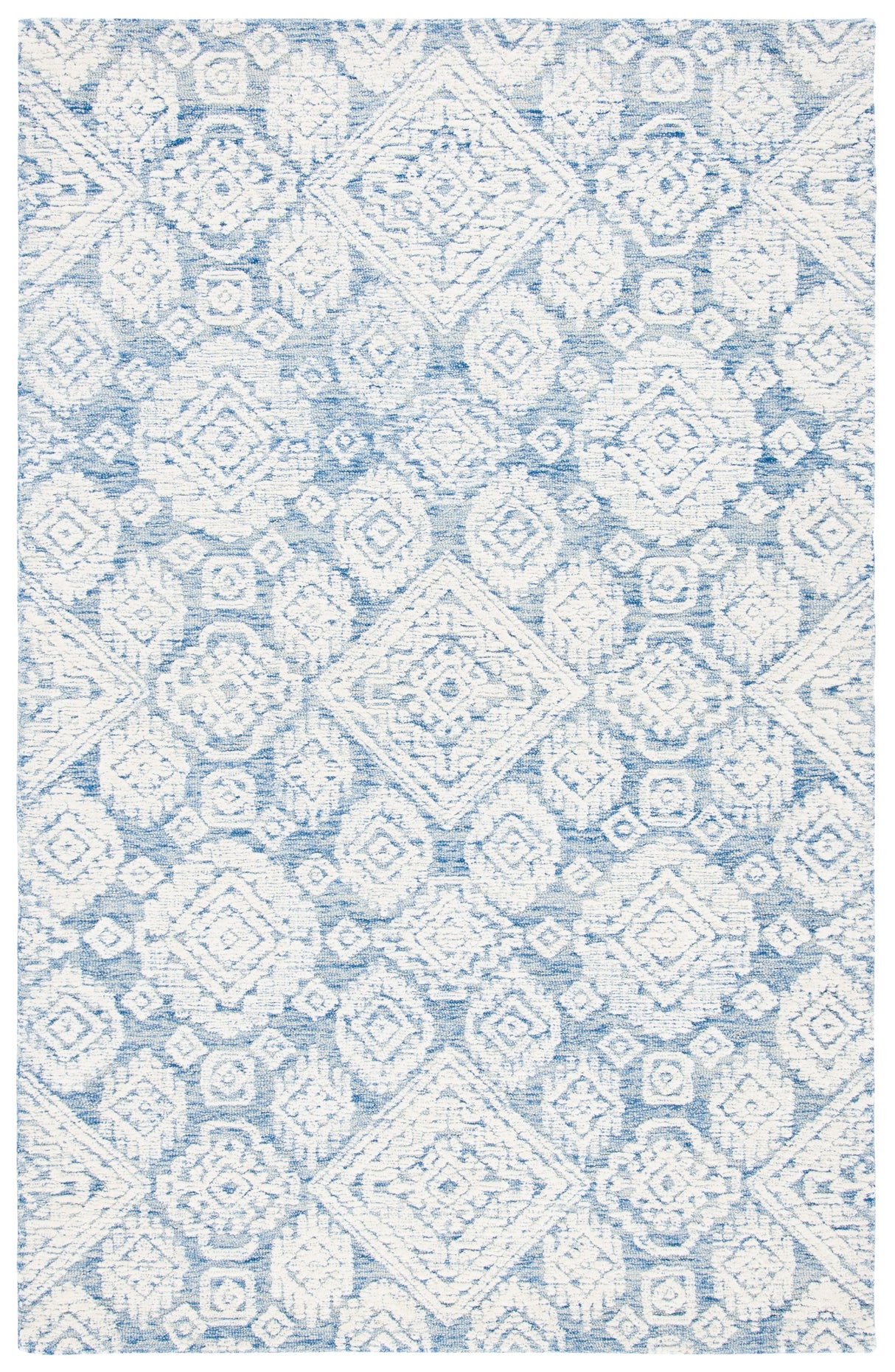 Safavieh Metro Met987M Blue/Ivory Rugs.
