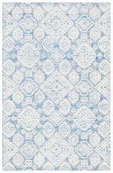 Safavieh Metro Met987M Blue/Ivory Rugs.