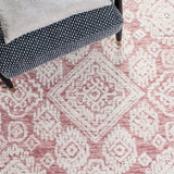 Safavieh Metro Met987U Dark Pink/Ivory Rugs.