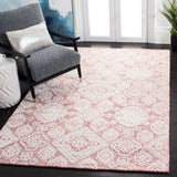 Safavieh Metro Met987U Dark Pink/Ivory Rugs.
