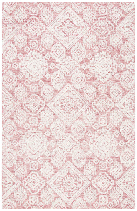 Safavieh Metro Met987U Dark Pink/Ivory Area Rug